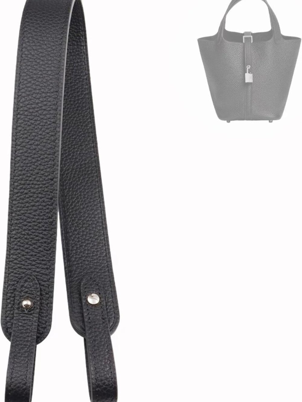 Stylish Genuine Leather Purse Strap for Handbags - Togo Shoulder Replacement